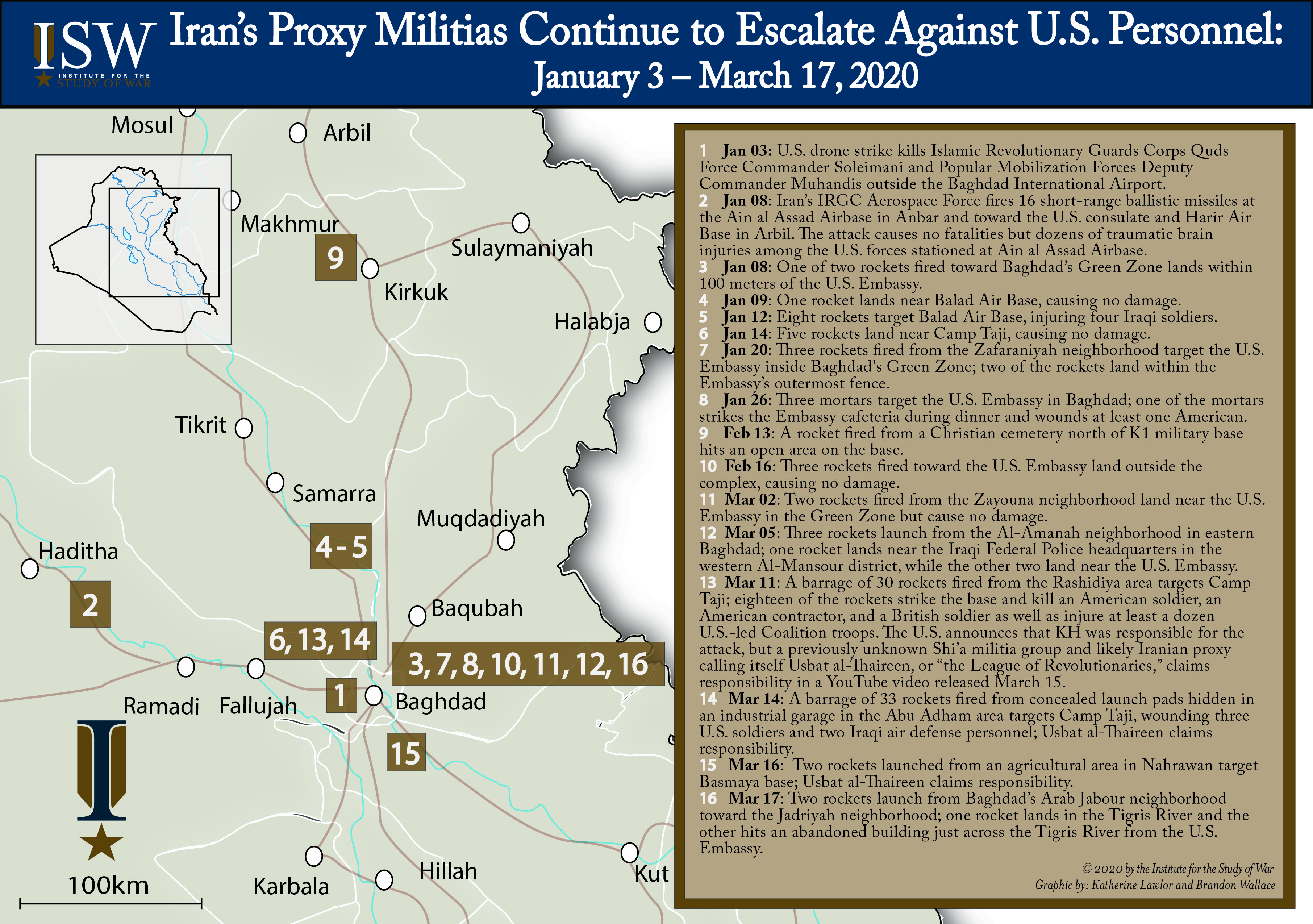 US-Iran Escalation Timeline: March 2020 Update | Institute For The ...